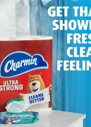 Charmin Flushable Wipes, 160 Total Wipes (4 Packs of 40)