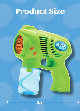 JOYIN 2 Kids Bubble Gun with 2 Bottles Refill Solution, Bubble Machine Gun for Toddlers Kids 4-8, Party Favors, Summer Toy, Outdoors, Easter, Birthday Gift