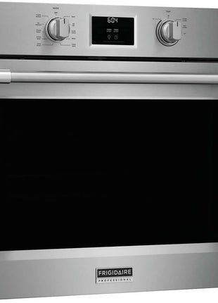 Frigidaire Professional 30 in. Single Electric Wall Oven with True Convection and Air Fry in Stainless Steel PCWS3080AF