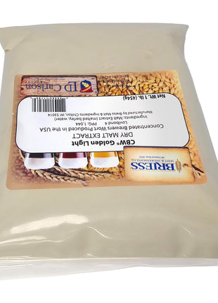 Briess - 812322 - Dry Malt Extract - Golden Light - 1 lb.