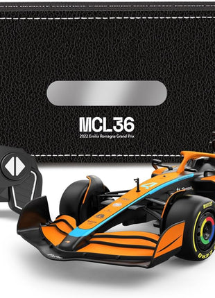 RASTAR McLaren Formula 1 Race Toy Car 2022, 1:18 F1 McLaren MCL36 Remote Control Car Model Vehicle Lando Norris + Daniel Ricciardo Drive to Survive