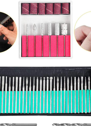 108 Pcs Engraving Tool Kit, Multi-Functional Electric Corded Micro Engraver Etching Pen DIY Rotary Tool for Jewelry Glass Wood Metal Plastic with Scriber, 82 Accessories and 24 Stencils - Black