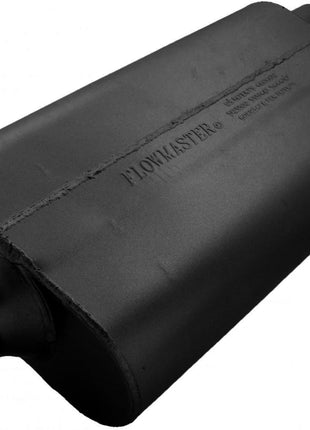 Flowmaster 942452 50 Delta Flow Muffler - 2.25 Center In and 2.25 Offset Out - Moderate Sound
