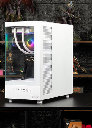 Skytech Gaming Azure 3 Gaming PC, AMD Ryzen 7 9800X3D 4.7GHz, AMD RX 9070XT 16GB VRAM, 2TB Gen4 NVMe SSD, 32GB DDR5 RAM 6000, 1000W Gold PSU, 360 ARGB AIO, WI-FI 5, Windows 11, Desktop