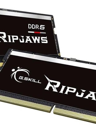 G.SKILL Ripjaws SO-DIMM 32GB (2 x 16GB) 262-Pin DDR5 SO-DIMM DDR5 4800 (PC4 38400) Laptop Memory Model F5-4800S3434A16GX2-RS