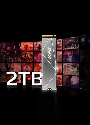 XPG 2TB Mars 980 Blade PCIe 5.0 NVMe M.2 2280 Internal Solid State Drive – Up to 14,000 MB/s Read, PCIe Gen5 x4 SSD (SMAR-980B-2TCS)
