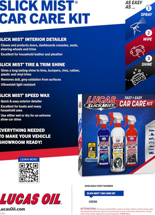 Lucas Oil 10558 Slick Mist Detail Kit