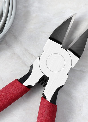 IGAN-P6 6-inch Ultra Sharp & Powerful Side Cutter Clippers with Longer Flush Cutting Edge, Ideal Wire Snips for Crafting, Floral, Electrical & Any Clean Cut Needs