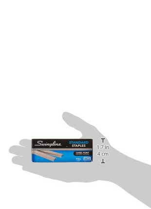 Swingline Staples, 5 Pack, Standard Staples for Desktop Staplers, 1/4 inch Length, 210/Strip, 5000/Box (35101)