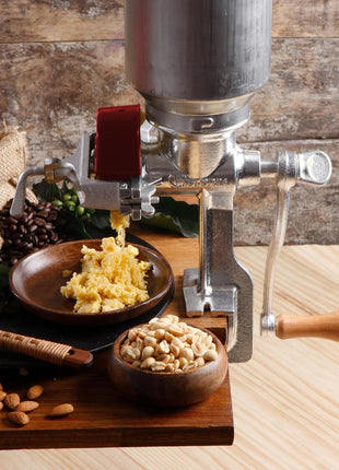 Victoria Manual Cast Iron Grain Mill with High Hopper, Premium Corn-Grinding Mill and Grain Grinder, Made in Colombia