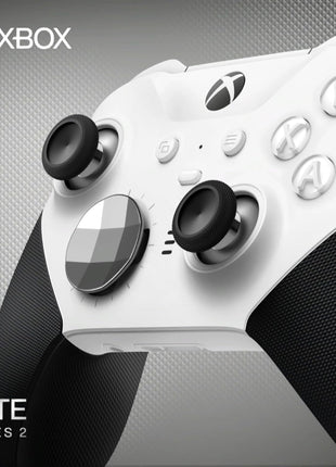 Xbox Wireless Gaming Controller | Elite Series 2 Core | White | Console, PC, and Android | Adjustable Thumbsticks | Trigger Locks
