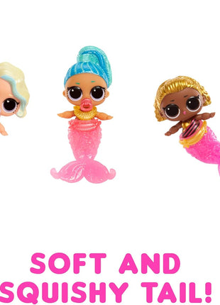 LOL Surprise Mermaids Baby Sisters with Color Change Tail, 8 Dolls to Collect, Fashion Accessories, Great Gift for Kids Ages 4+
