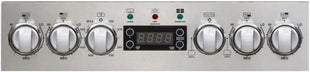 Avanti Electric Range Oven ELITE Series Compact Design, 2-Cu.Ft. Capacity with 4 Coil Burners, Framed Glass Oven Door, Storage Drawer and Broiler with Pan, 20-Inch, Stainless Steel