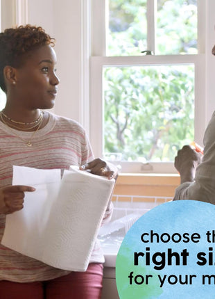 Bounty Essentials Select-A-Size Paper Towels, White, 2 Triple Rolls = 6 Regular Rolls (Packaging May Vary)