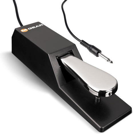 M-AUDIO SP-2 Universal Sustain Pedal | Classic Piano-Style Pedal, Universal Compatibility with MIDI Keyboards, Pianos, and Synthesizers