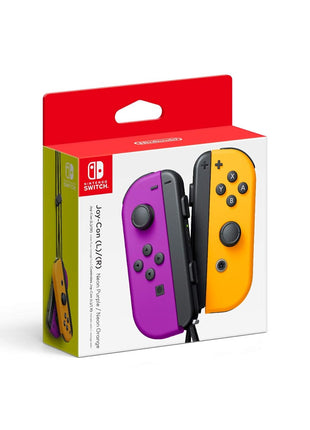 Nintendo Neon Purple/Neon Orange Joy-Con (L-R) - Switch
