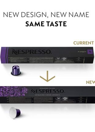 Nespresso Capsules Original Line, Ispirazione Variety Pack, Medium & Dark Roast Espresso Coffee, 50 Count Coffee Pods