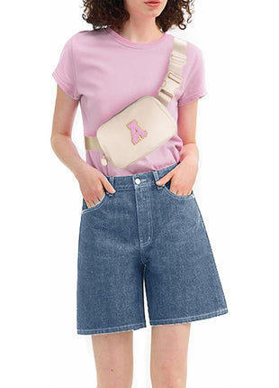 Uygafly Birthday Gifts for 4 5 6 7 8 9 10 11 12 13 Year Old Girls,Graduation Gifts for Teens Kids Daughter Sister Her,Fanny Pack Crossbody Bag Belt Bag Cute Trendy Stuff | Cream,A