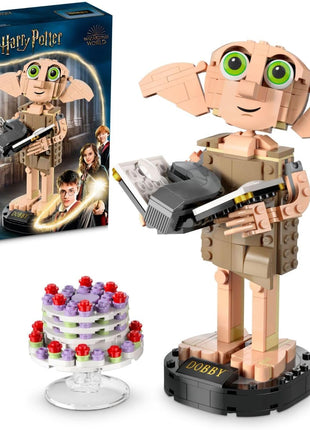 LEGO Harry Potter Dobby The House-Elf Building Toy Set, Build and Display Model of a Beloved Character from The Harry Potter Franchise, for 8 Year Old Boys' and Girls' Birthday, 76421