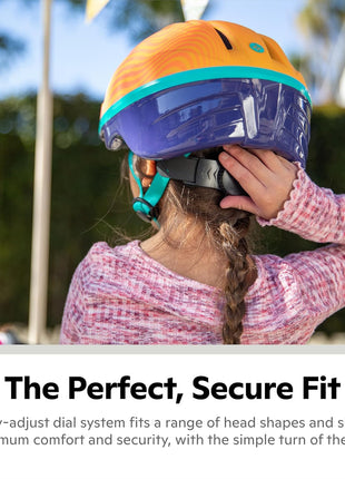 Schwinn Classic Bike Helmet for Kids, Purple Polkadots, Helmet for Kids Ages 1-3, Ultra Lightweight, Adjustable Dial, Full Coverage with Vented Airflow, Infant and Toddler Bike Helmet