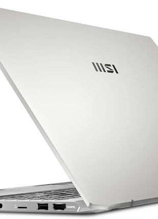 MSI Prestige A16 AI+ A3HMG-019US 16 inch 4K Ultra HD+ OLED Copilot+ PC Laptop, AMD Ryzen AI 9 365 2.0GHz, 32GB RAM, 1TB SSD, Windows 11 Pro, Urban Silver