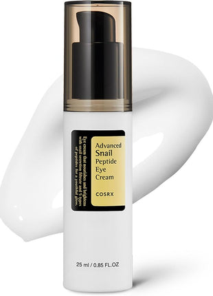 COSRX Snail Peptide Eye Cream Snail Eye Care Moisturizing Hydration Nutrition Snail Snail Mucus Filtrate 72% Dullness Peptide 5ppm No Stickiness Dry Skin Skin Age Basic Cosmetics Cream Korean Cosmetic