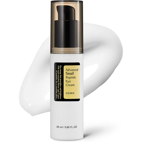 COSRX Snail Peptide Eye Cream Snail Eye Care Moisturizing Hydration Nutrition Snail Snail Mucus Filtrate 72% Dullness Peptide 5ppm No Stickiness Dry Skin Skin Age Basic Cosmetics Cream Korean Cosmetic