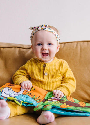 Melissa & Doug Soft Activity Baby Book - Whose Feet?