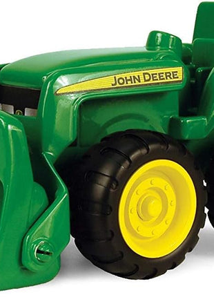 TOMY John Deere Vehicle Set - Includes Dump Truck Toy and Tractor Toy with Loader - Kids Outdoor Toys - Kids Construction and Sandbox Toys - 6 Inches - 2 Count - Ages 18 Months and Up