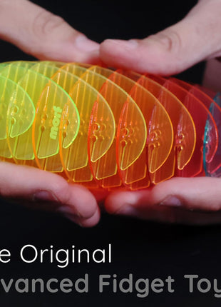 Morf Worm 3D Sensory Figgy Fidget Toy, Rainbow, Small | Quiet Fidget Toy: Sensory Figgy toy for focus and stress relief; satisfying tactile play for classrooms, desks, and travel