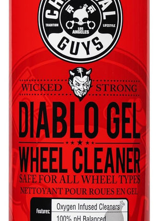 Chemical Guys Diablo Gel Oxygen Infused Foam Wheel & Rim Cleaner, Concentrated Car Wheel Cleaner Safe on All Finishes, Removes Brake Dust, Dirt, Grime, for Cars, Trucks, SUVs, Motorcycles & RVs, 16 oz