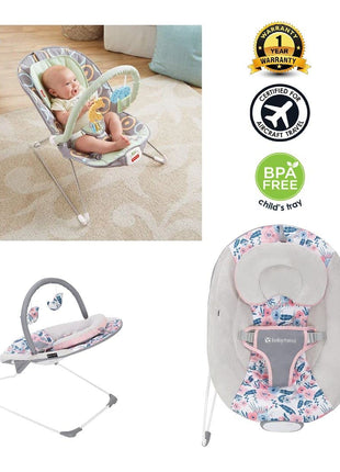 Smart Steps Trend EZ Bouncer, Bluebell