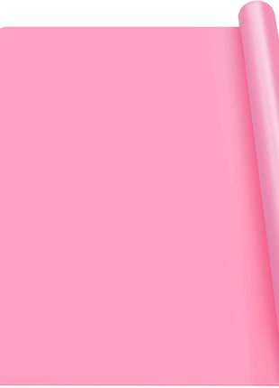 Gartful Pink Oversize Silicone Mat 27.6" x 19.7", Silicone Sheet for Crafts, Nail Arts, Painting, Epoxy Resin Jewelry Casting Mat, Countertop Protector, Table Placemat Pad, Nonstick Nonskid