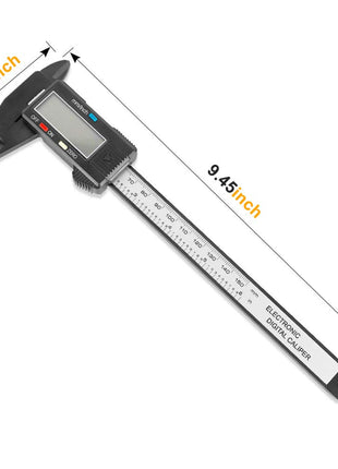 Digital Caliper, Sangabery 0-6 inches Caliper with Large LCD Screen, Auto - Off Feature, Inch and Millimeter Conversion Measuring Tool, Perfect for Household/DIY Measurment, etc