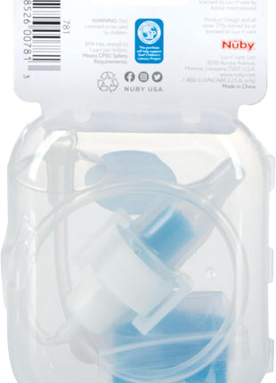 Nuby, Breathe-EEZ Infant Nasal Aspirator with Travel Case, 5inch