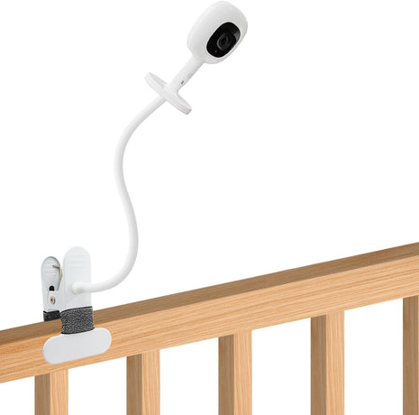 Baby Monitor Mount, 15.7 inches, Compatible with Nanit Pro Smart Baby Monitor & Flex Stand, Cameras with 1/4 Screw Mount, Flexible Long Gooseneck Arm, Baby Camera Holder Stand