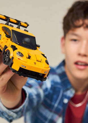 LEGO Speed Champions Porsche 911 GT3 RS Super Car Toy - Model Kit & Pretend Play Toy for Boys & Girls, Ages 9+ - Sports Car Building Set for Kids & Racing Fans - Gift Idea for Birthdays - 77239