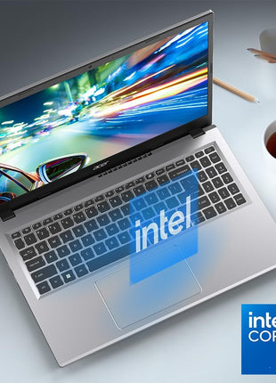 acer Aspire Go 15 AI Ready Laptop | 15.6 inch FHD (1920 x 1080) IPS Display | Intel Core 3 Processor N355 | Intel Graphics | 8GB DDR5 | 128GB UFS | Wi-Fi 6 | Windows 11 Home in S Mode | AG15-32P-39R2