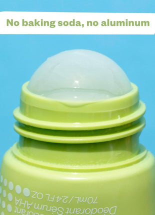 Kosas Chemistry Deodorant - Aluminium and Baking Soda Free + BO-Fighting AHA Serum that Exfoliates, Softens, and Nourishes the Skin, (Serene Clean)