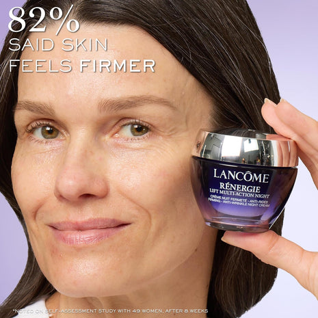 Lancôme Rénergie Lift Multi-Action Anti-Aging Night Cream - Anti-Aging Face Cream, Lifting, Hydrating & Firming Moisturizer, with Hyaluronic Acid