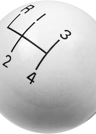 Hurst 1630003 White 4-Speed Classic Shifter Knob