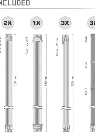 ASRock Steel Legend SL-1000GW 1000W 80 Plus Gold & Cybenetics Platinum Full Modular Power Supply ATX3.1 PCIe5.1 Ready with Dual Color 12V-2x6 Cable 10 Years Warranty White Edition Japanese Capacitor