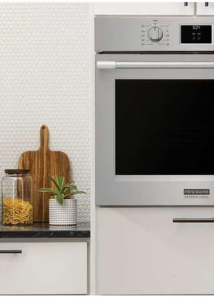 Frigidaire Professional 30 in. Single Electric Wall Oven with True Convection and Air Fry in Stainless Steel PCWS3080AF