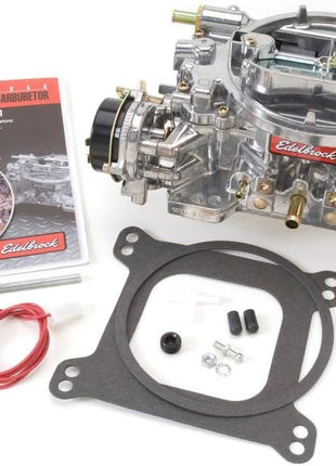 Edelbrock 1400 Performer 600 CFM Square Bore 4-Barrel Air Valve Secondary Electric Choke New Carburetor
