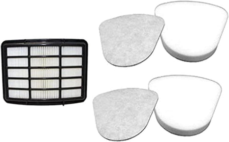 Anewise Filter Replacement for Shark Navigator Lift Away Deluxe Professional Vacuum ZU503AMZ NV350 NV351 NV352 NV355 NV357 NV360 NV370 UV440 UV540, Parts xFF350 & xHF350, 1 HEPA + 2 Pre Felt Filters