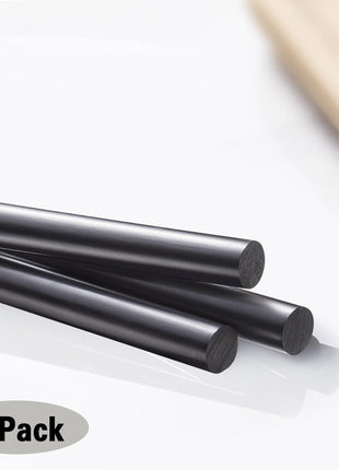 Graphite Crucible Stir Stick - Long Carbon Stirring Rod for Melting Casting, 12"/30 cm Length, 5/16"/0.8 cm Diameter