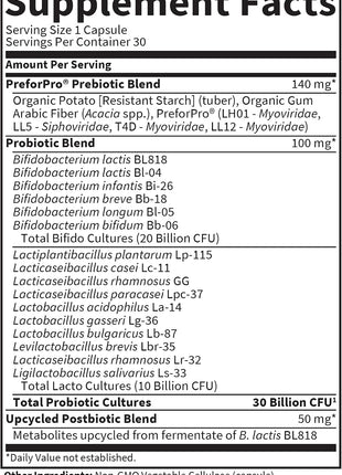 Garden of Life Probiotics, 30 Mini Vegetarian Capsules