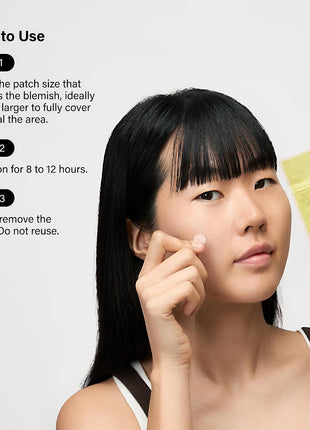 Your Bes-tea BHA Spot Patches, 45 Patches, 2 Sizes | Hydrocolloid pimple patches absorb impurities and help reduce the appearance of blemishes. Ultra-thin for discreet wear.