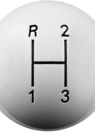 Hurst 1637624 White 3-Speed Replacement Shifter Knob