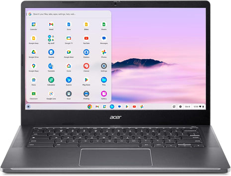 acer Chromebook Plus 514 Laptop with Google AI ??14 inch Full HD 1920 x 1080 IPS Touch Display | Intel Core i3-N305 | 8GB LPDDR5 | 128GB SSD | Wi-Fi 6E | FHD Camera | Chrome OS | CB514-4HT-375Z